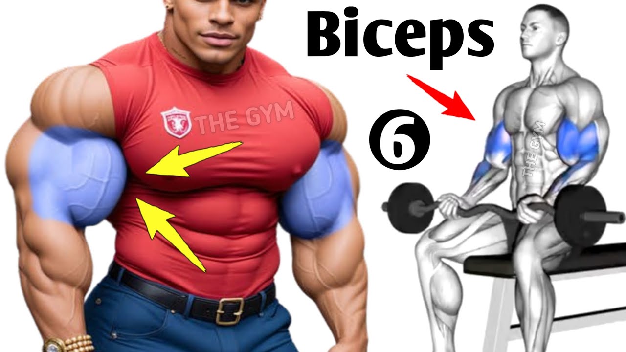 6 Big Biceps Workout At Gym - Biceps Exercises