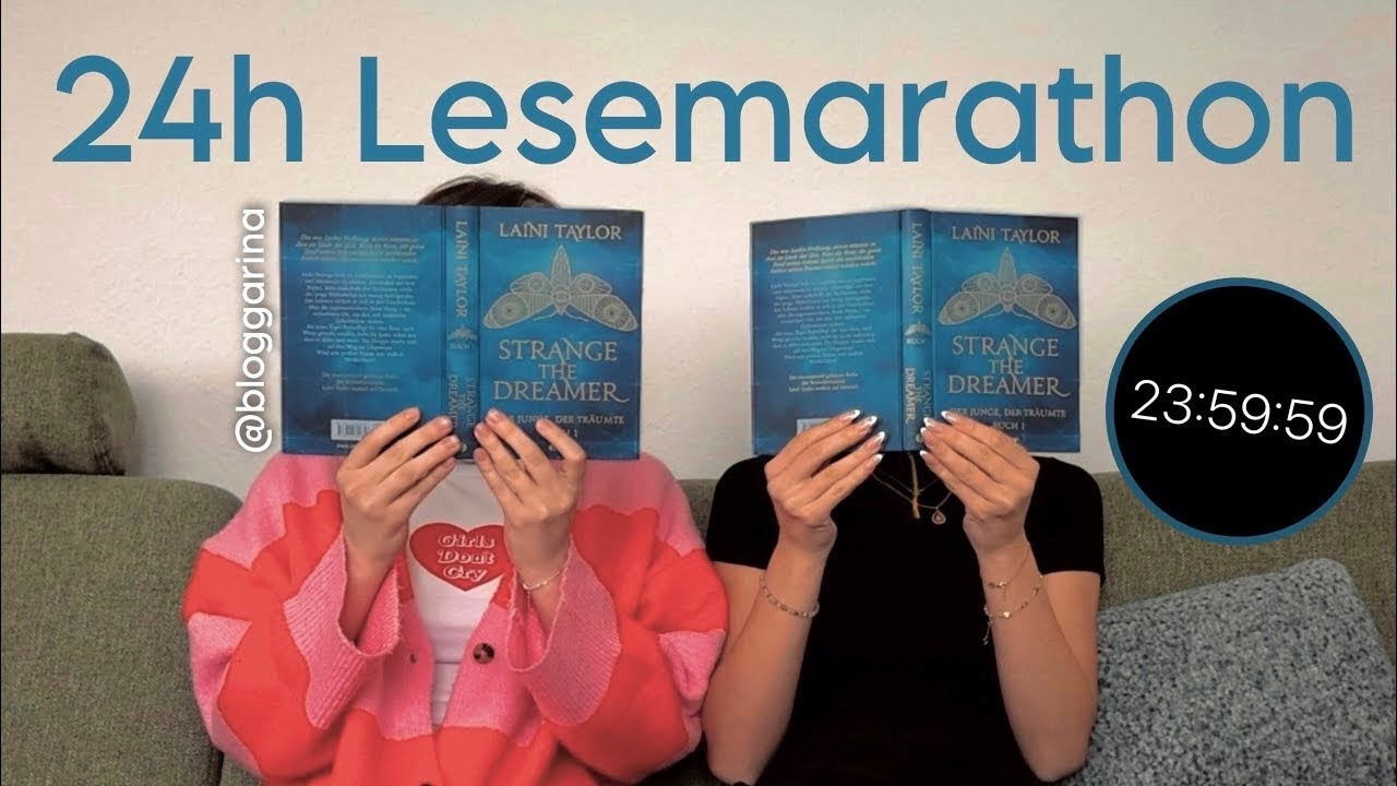 24h Lesemarathon mit @bloggarina 📖⏱️💤 Wie viele Bücher schaffen wir?