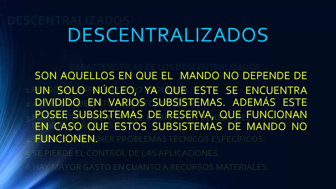 Tipos de Centros de Computos