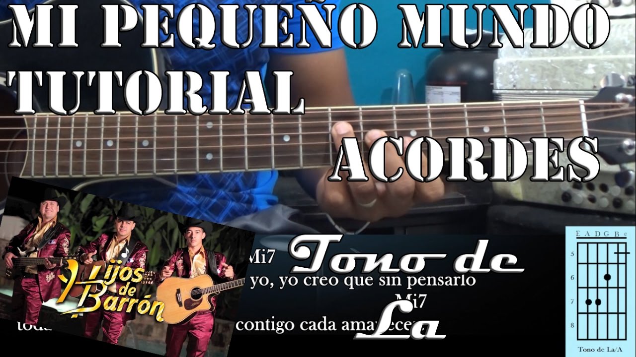 Tutorial | Mi pequeño mundo | Hijos de Barron | Acordes