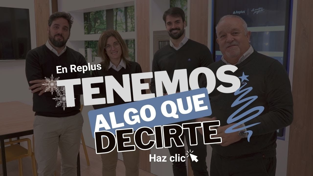 Feliz Navidad y próspero año nuevo. Replus.