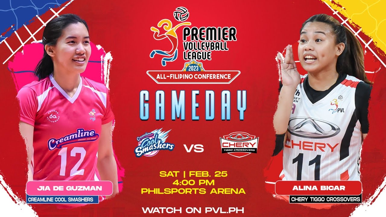CREAMLINE vs. CHERY TIGGO - Full Match | Preliminaries | 2023 PVL All-Filipino Conference