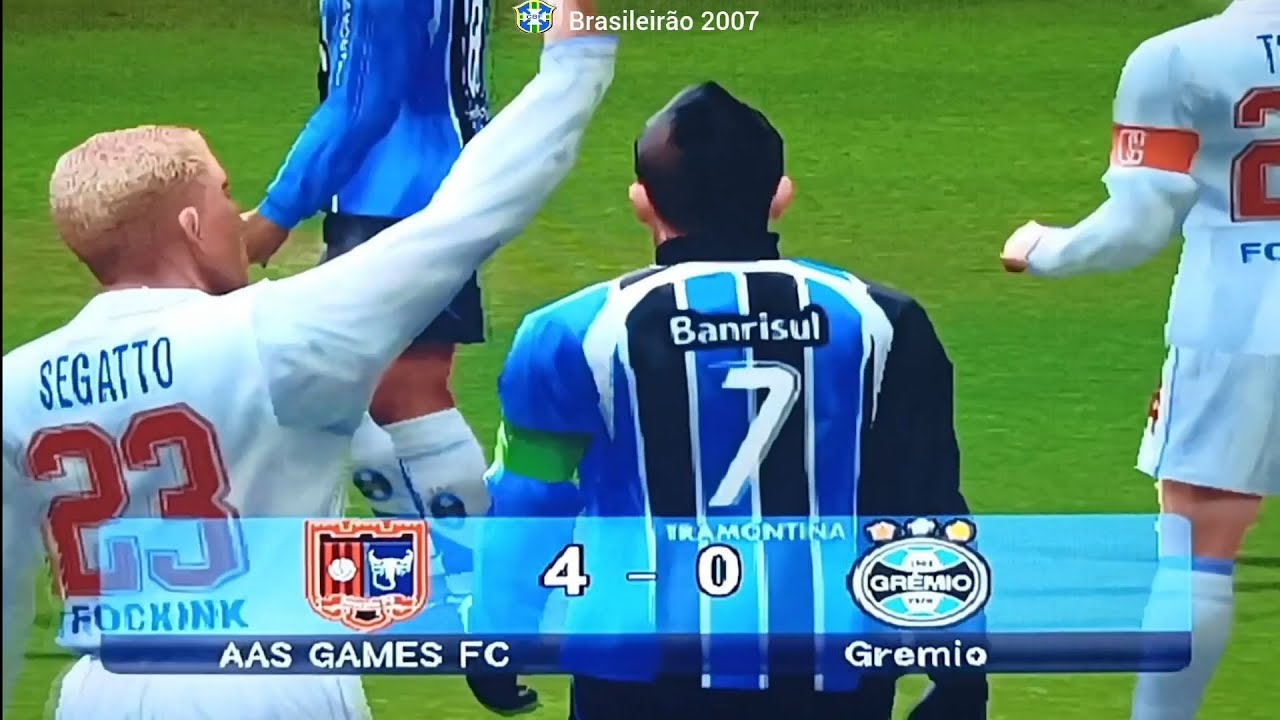 Gols da vitória do AAS GAMES contra o GRÊMIO pela 30R 1T League Brasileirão