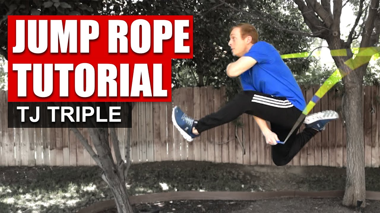 JUMP ROPE TUTORIAL - TJ TRIPLE UNDER (with slow motion)