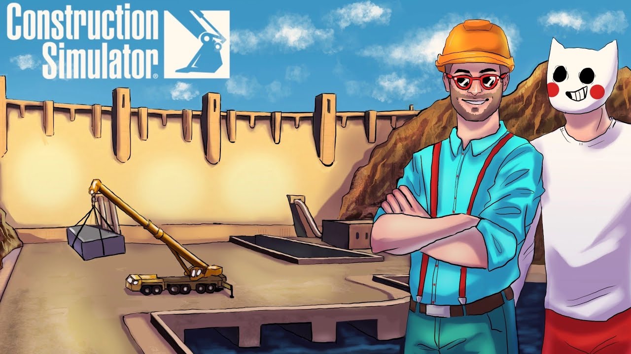 СТРОИТЕЛЬСТВО ГИДРОЭЛЕКТРОСТАНЦИИ! НАС ОБМАНУЛИ В CONSTRUCTION SIMULATOR 22