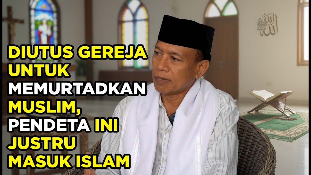 Ketika Seorang Pendeta Menemukan Islam di Tengah Misinya dan Jadi Mualaf