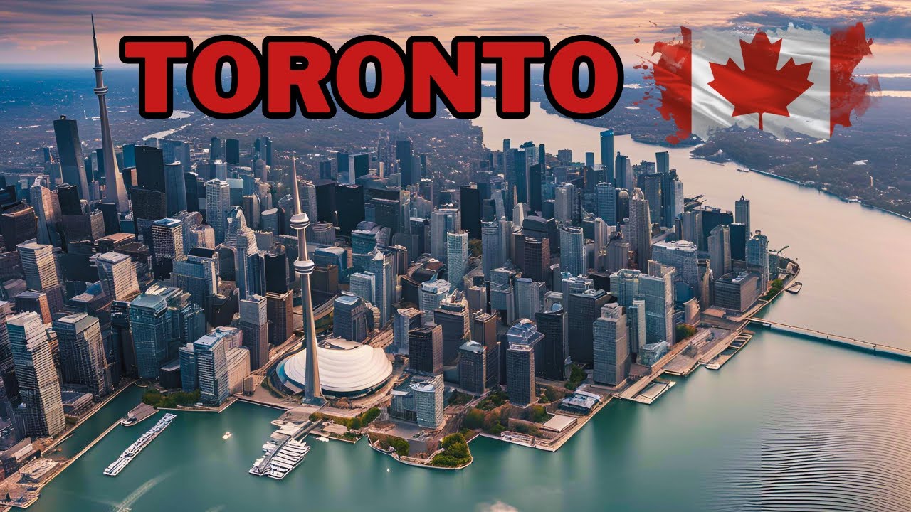 Toronto Canada Drone Footage 4k 2025 - Attractions, Landmarks & Downtown View | Travel Video