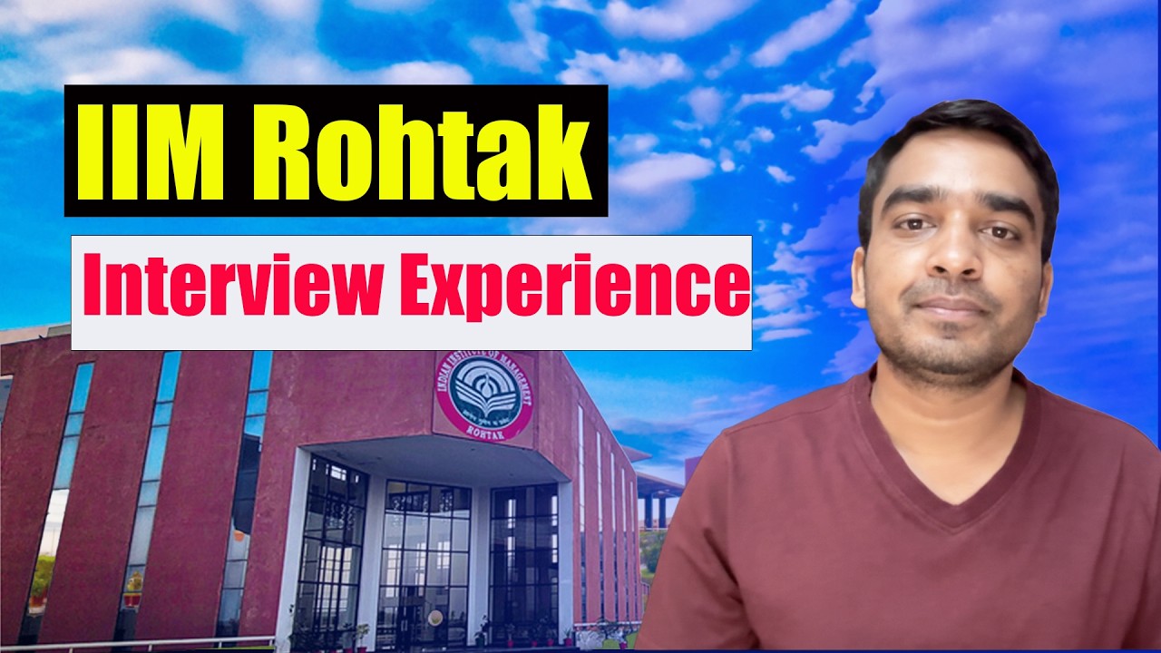IIM Rohtak Interview Experience | IIM Interview | #iim