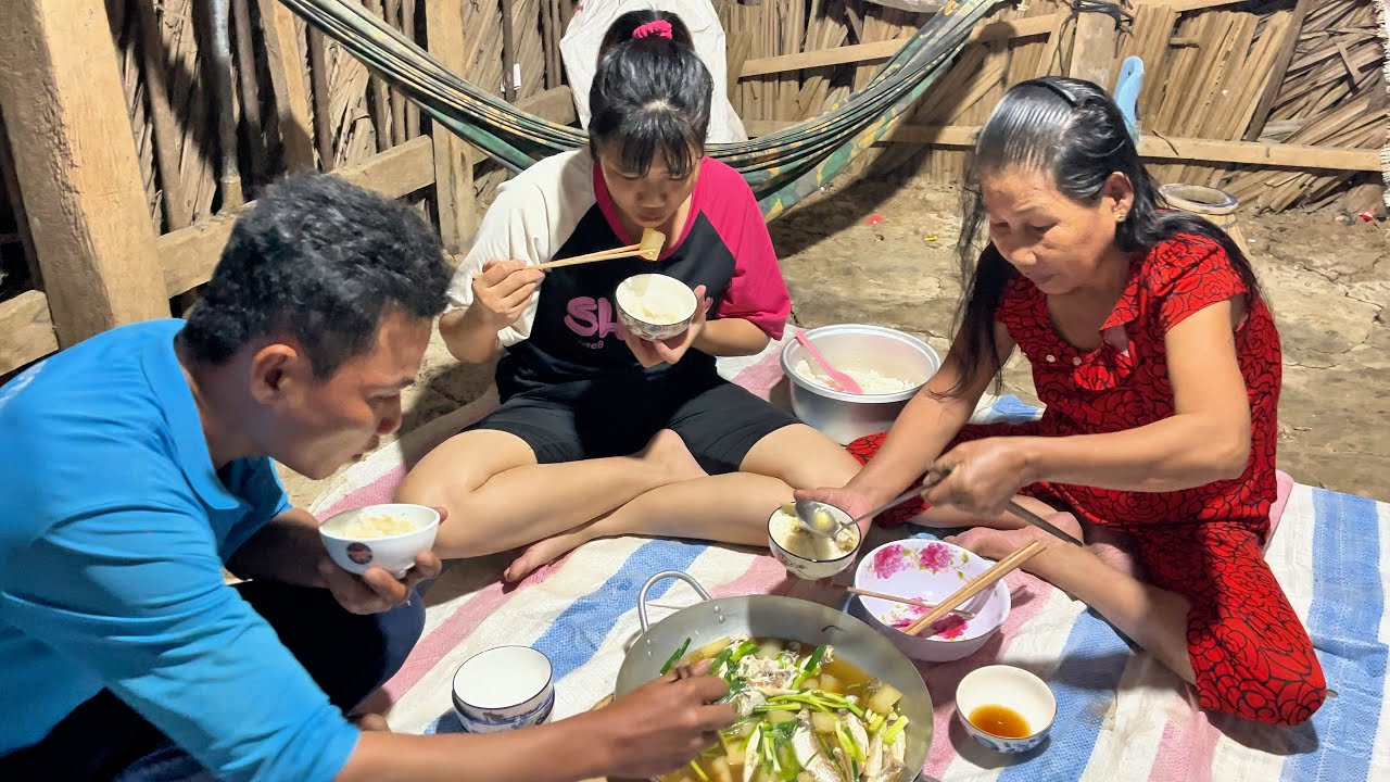 Buổi Chiều Hai Anh Em Kiếm Một Mớ Cá Về Ăn Cơm Gia Đình // GĐUQ-18