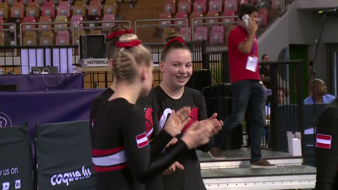Austria - 2022 TeamGym Europeans, junior women's team final