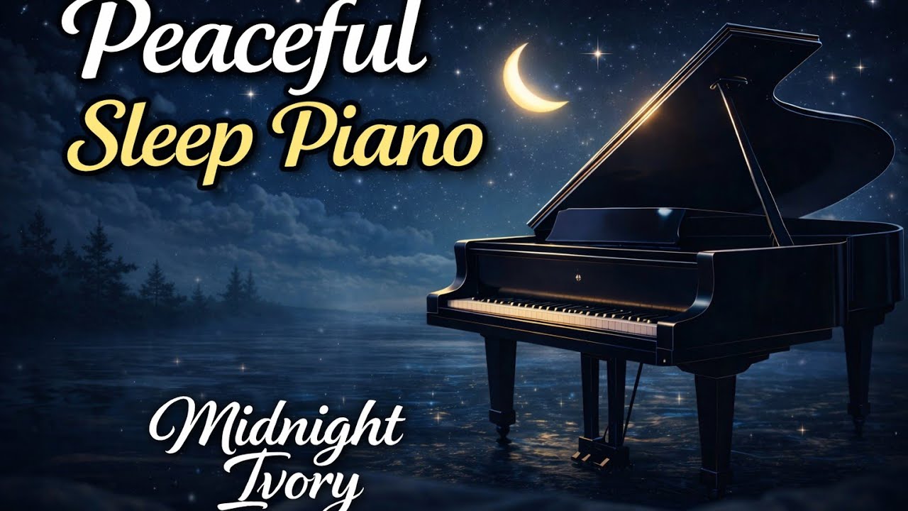 Relaxing Sleep Music, Relaxing Music, Deep Sleep Piano Music 🌙 Midnight Piano for Relaxation.