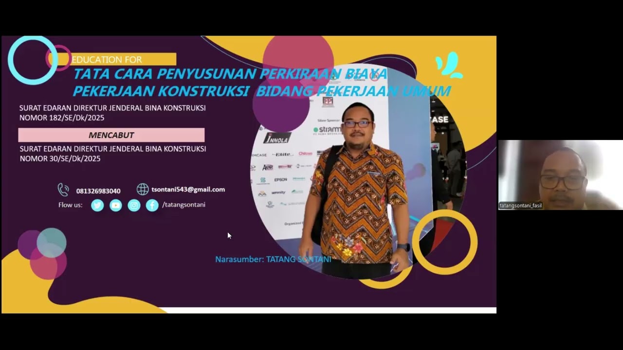 HPS Pekerjaan Konstruksi berdasar SE Dirjen Binkon 182 Tahun 2025