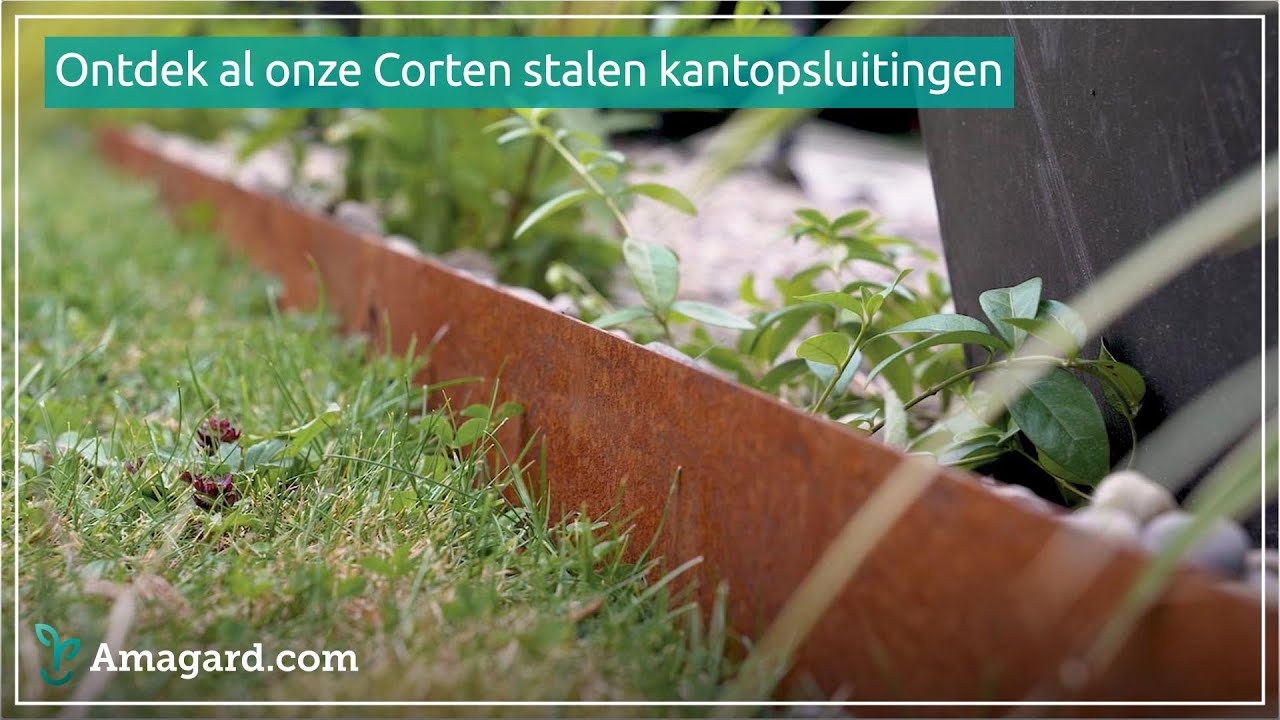 Alles over onze corten stalen kantopsluitingen