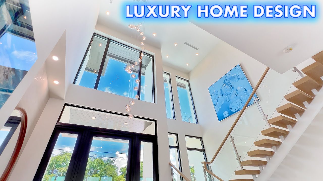 Лучший дизайн роскошного дома!? Экскурсия по современным домам Флориды | LUXURY TV