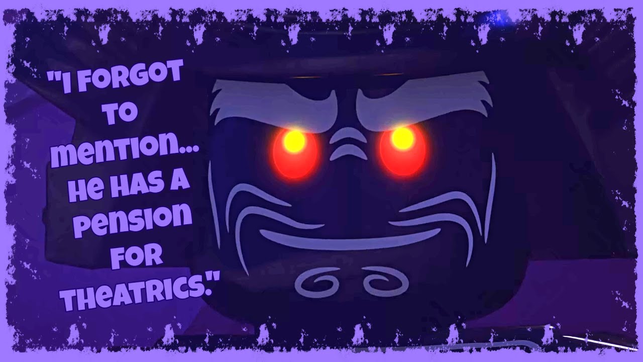 Garmadon Ninjago Making Dad Jokes And Having A Penchant For Theatrics For 5 Minutes And 42 Seconds