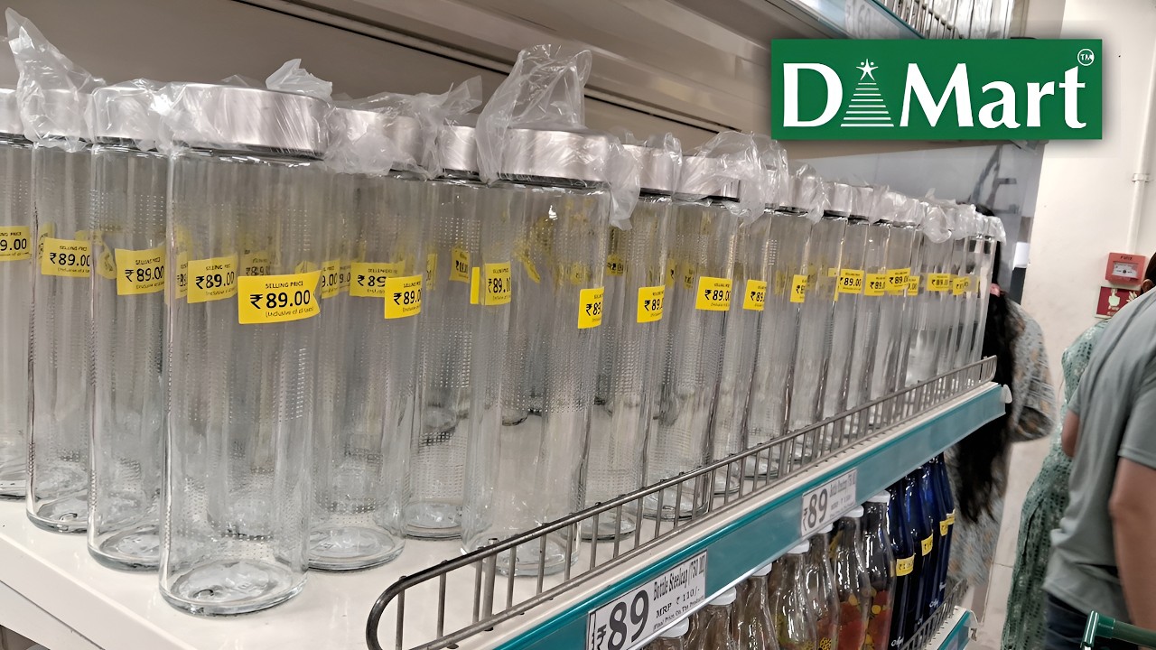 D'Mart glassware collection ! | dmart glass container haul