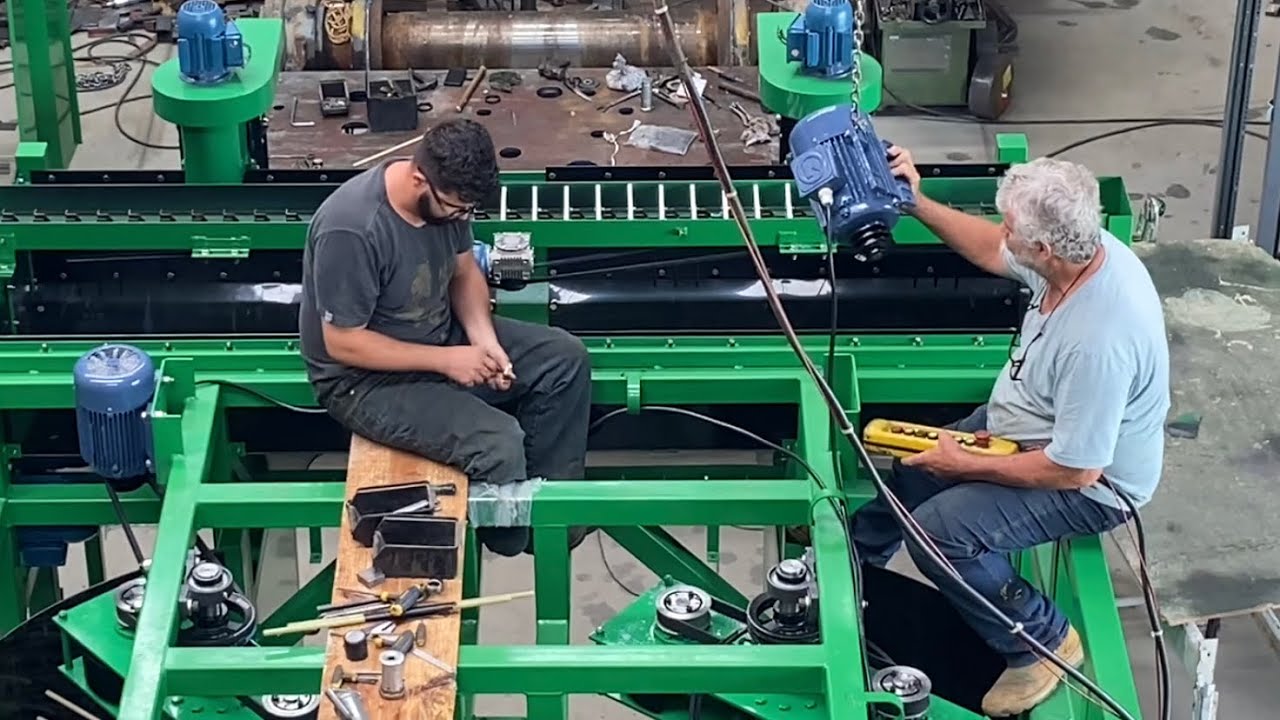 O PROJETO DA MÁQUINA DE COLHER CAFÉ ESTÁ QUASE NO FINAL
