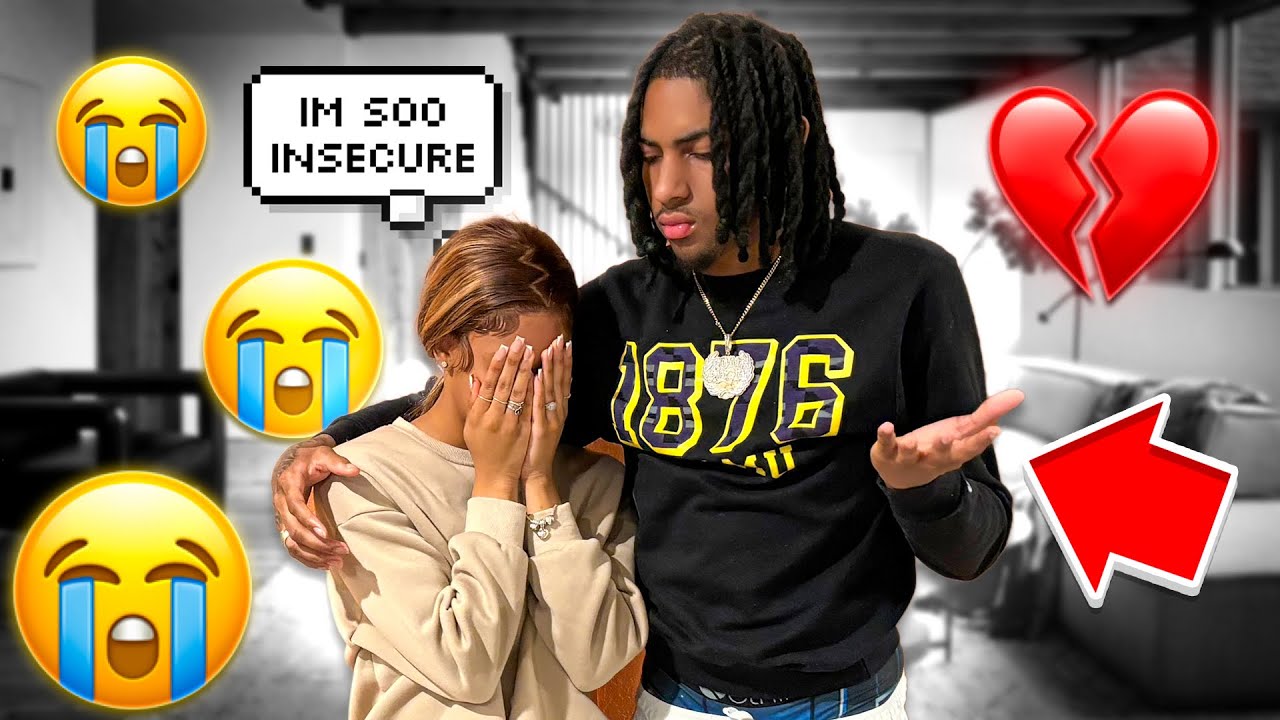 ACTING INSECURE IN FRONT OF DAEDAE ...  *cute reaction*