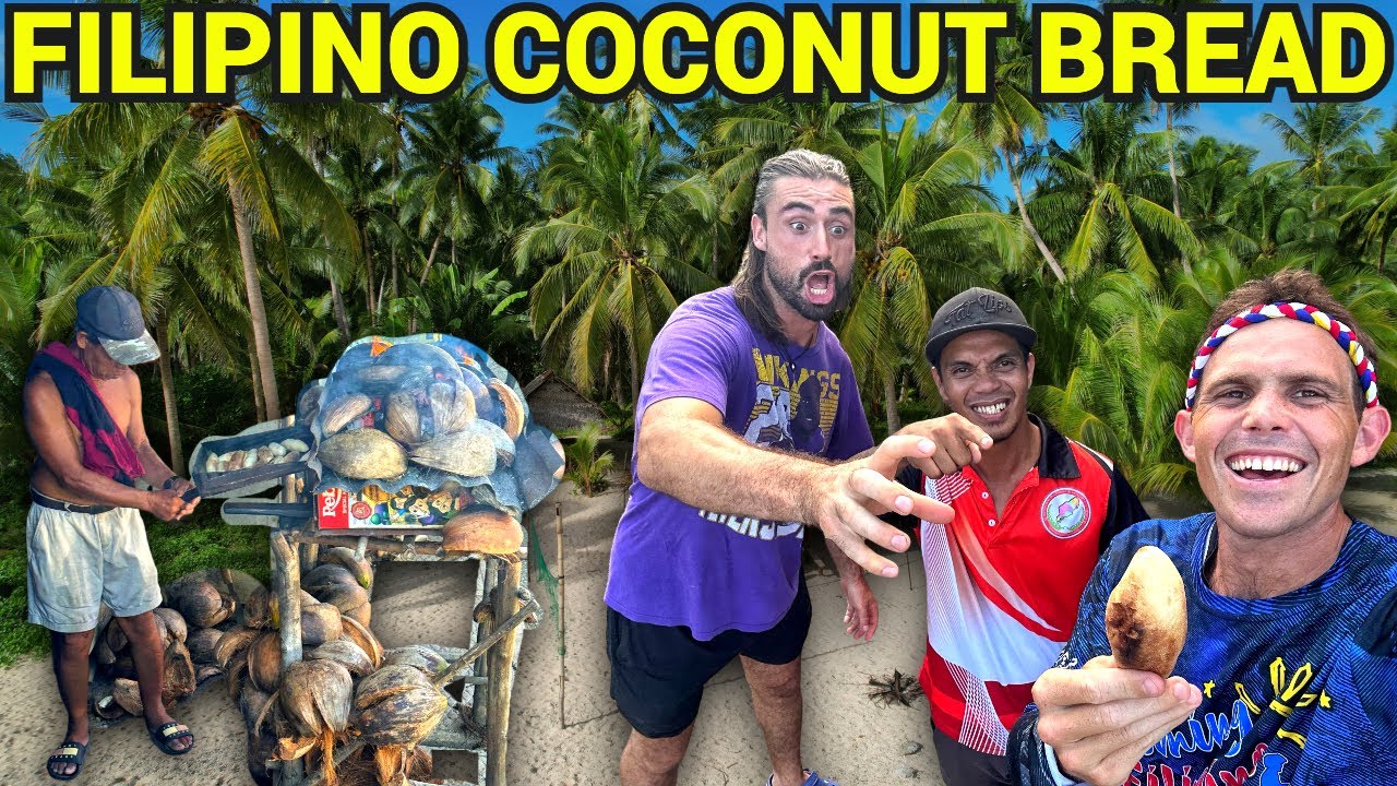 FILIPINO COCONUT BREAD - Waray Baking In Eastern Samar (Philippines Road Trip)