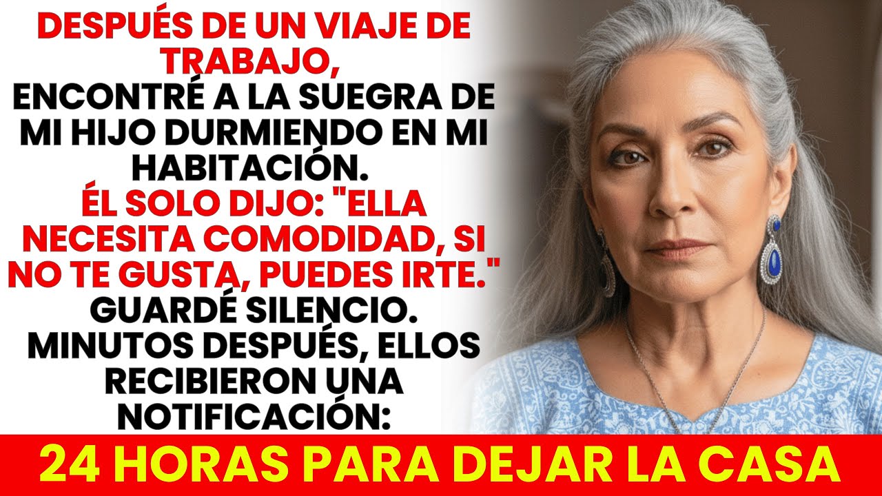 Mi Hijo Me Echó Del Cuarto Y Puso A Su Suegra En Mi Lugar. Entonces Hice Algo Que Él Nunca...