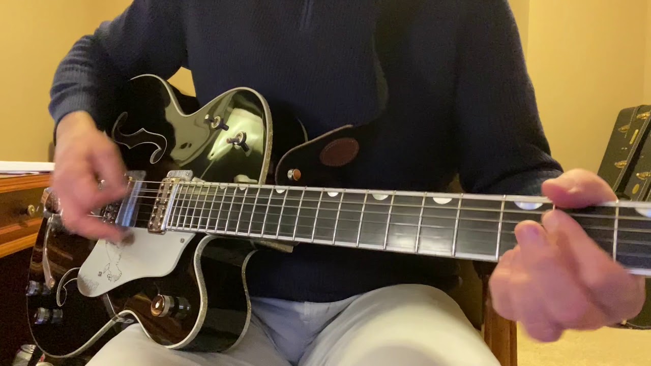 Johnny Cash Folsom Prison Blues guitar cover: Gretsch Silver Falcon + Fractal Audio Axe FX III