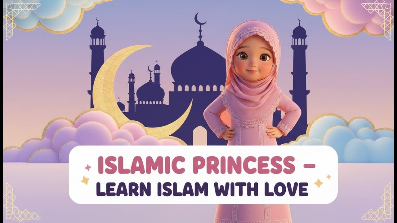 Islamic Princess | Learn Islam with Love 🌸 Beautiful Islamic Poem for Kids