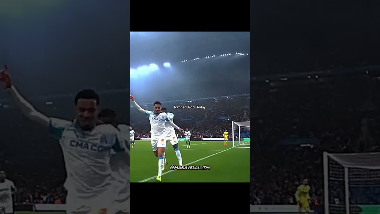Ethan Nwaneri first goal with Marseille 💙🤍🏴󠁧󠁢󠁥󠁮󠁧󠁿. 