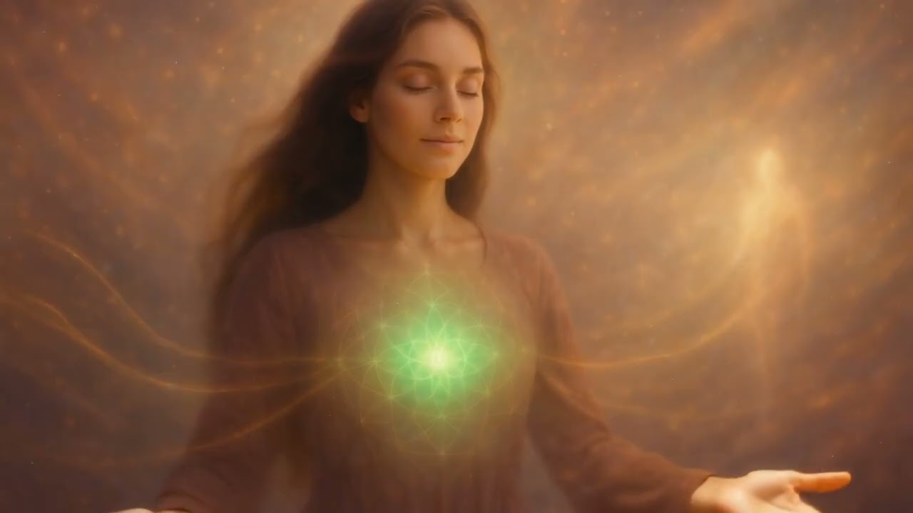 16 Minutes of 528Hz Love Frequency | Open Your Heart to Peace | Chakra Healing Sounds 🌸