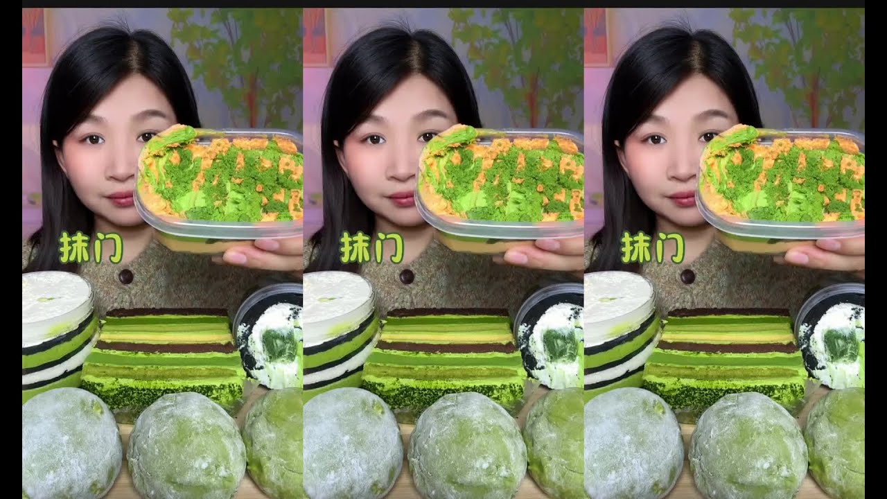 ASMR Creamy Cake Dessert Mukbang chocolate eating korean food cake ASMRCottage