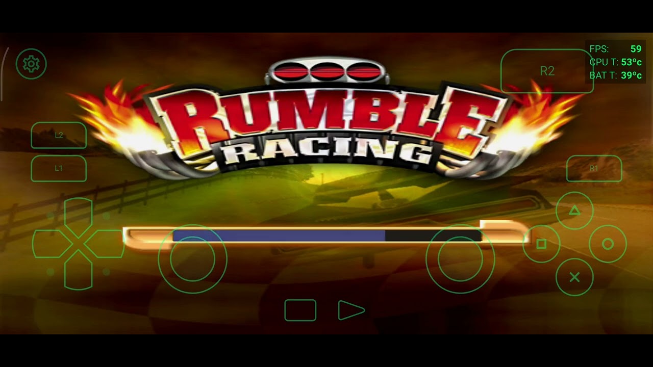 Rumble racing ps2 mobile game play