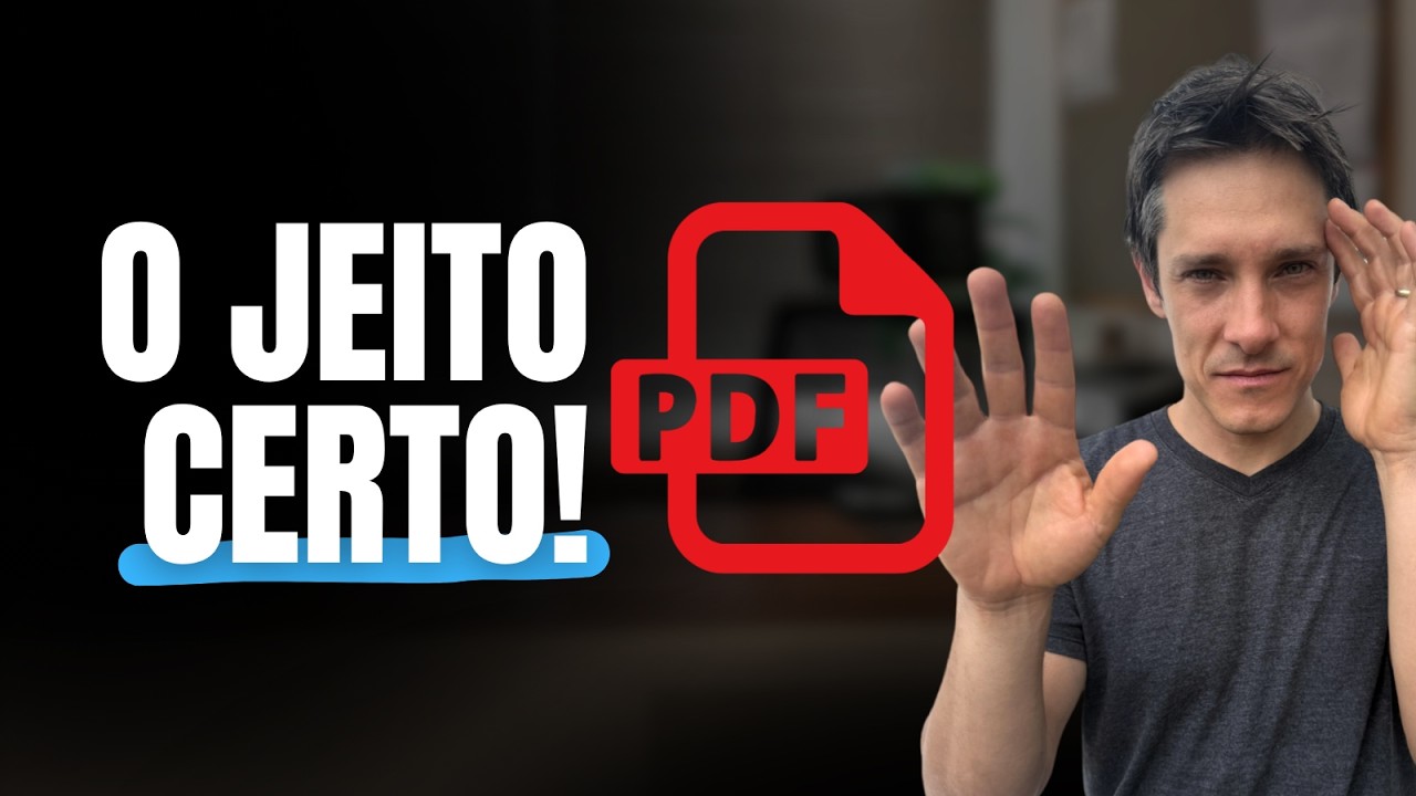 O MELHOR JEITO de estudar um PDF (de acordo com a ci&ecirc;ncia)