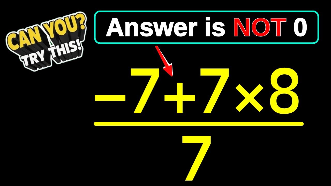 🧩 This Problem Looks Normal… Until the End!