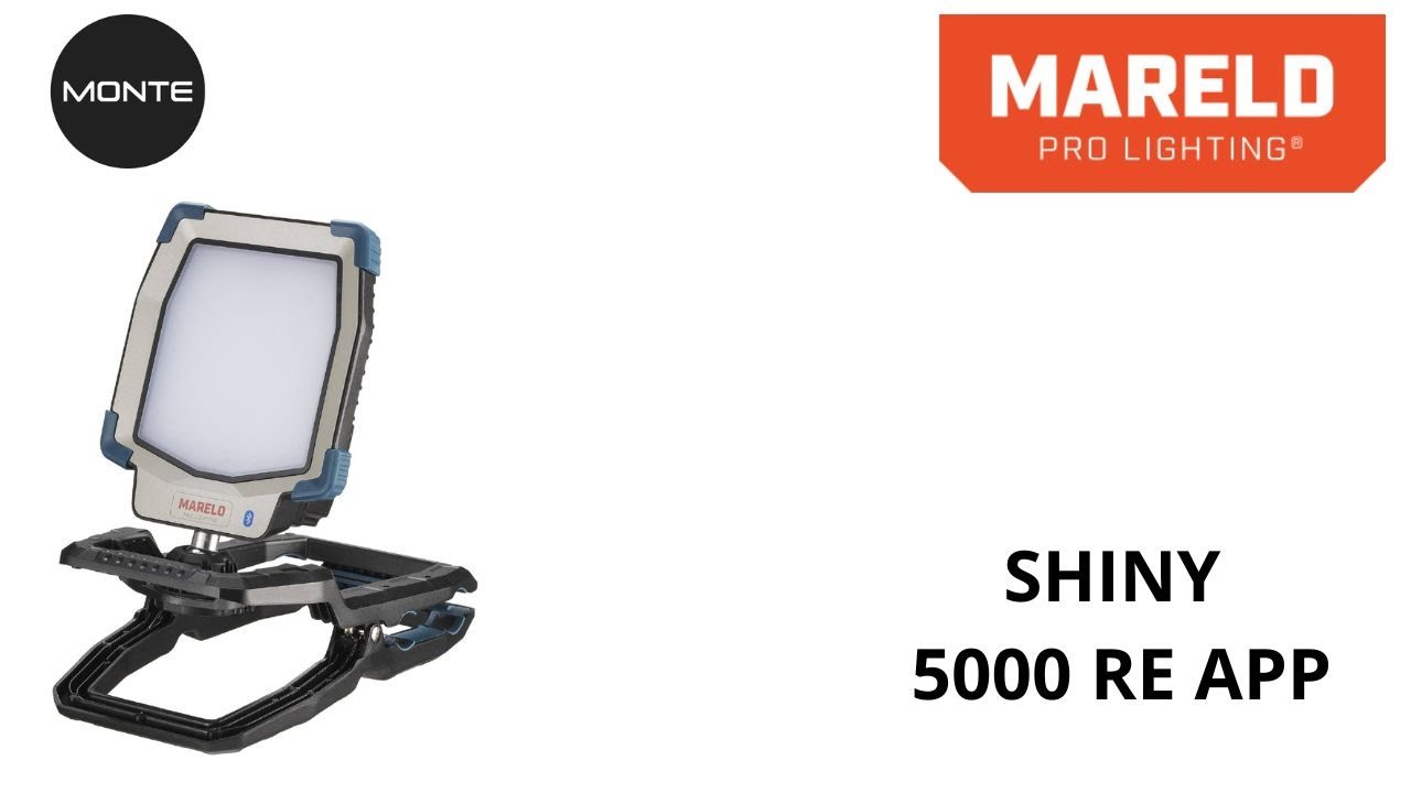 Akumulatorowa lampa robocza  Mareld SHINY 5000 REAPP