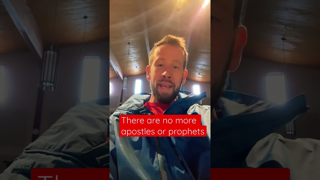There are no more apostles and prophets today Eph. 4:11 #christ #apostle #prophet #propheticword