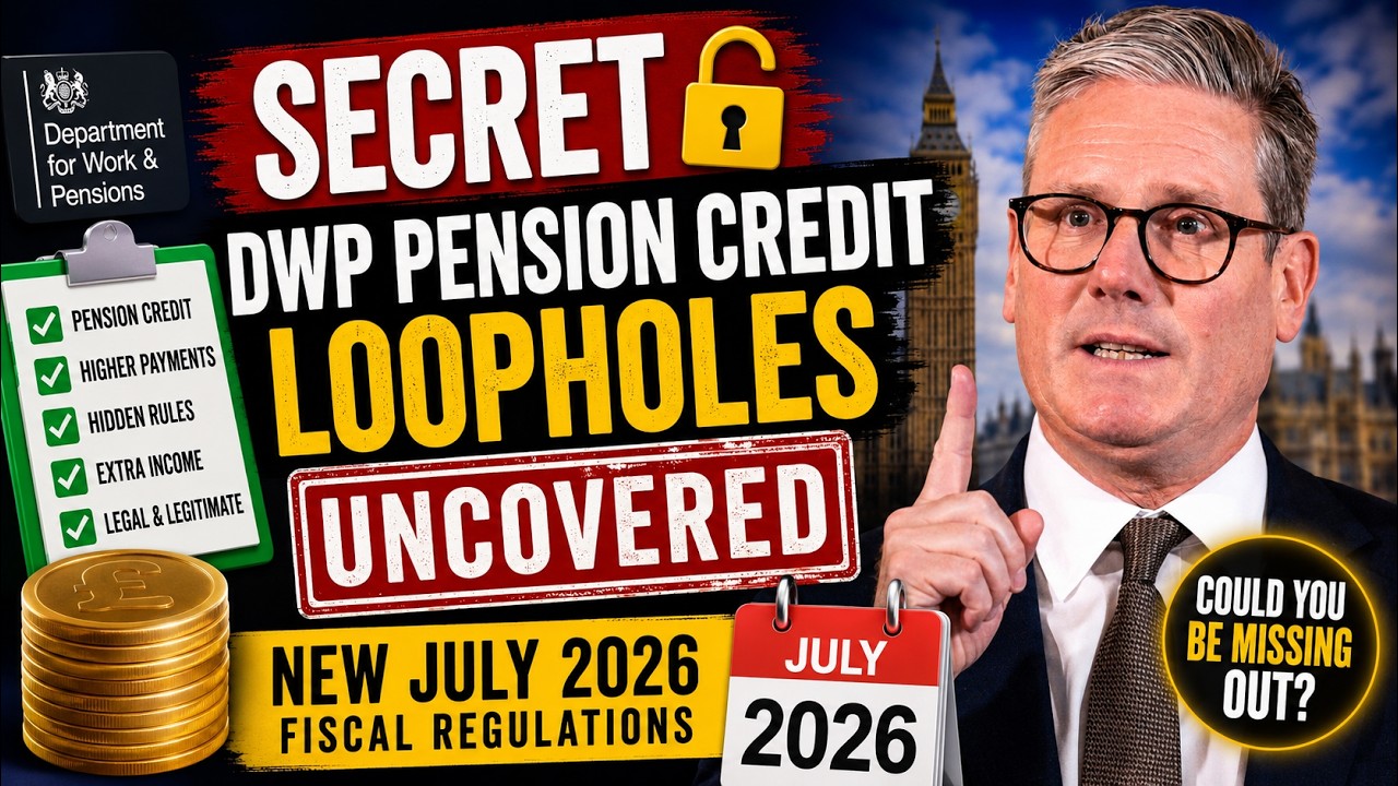 Secret DWP pension credit loopholes uncovered for the new July 2026 fiscal regulations