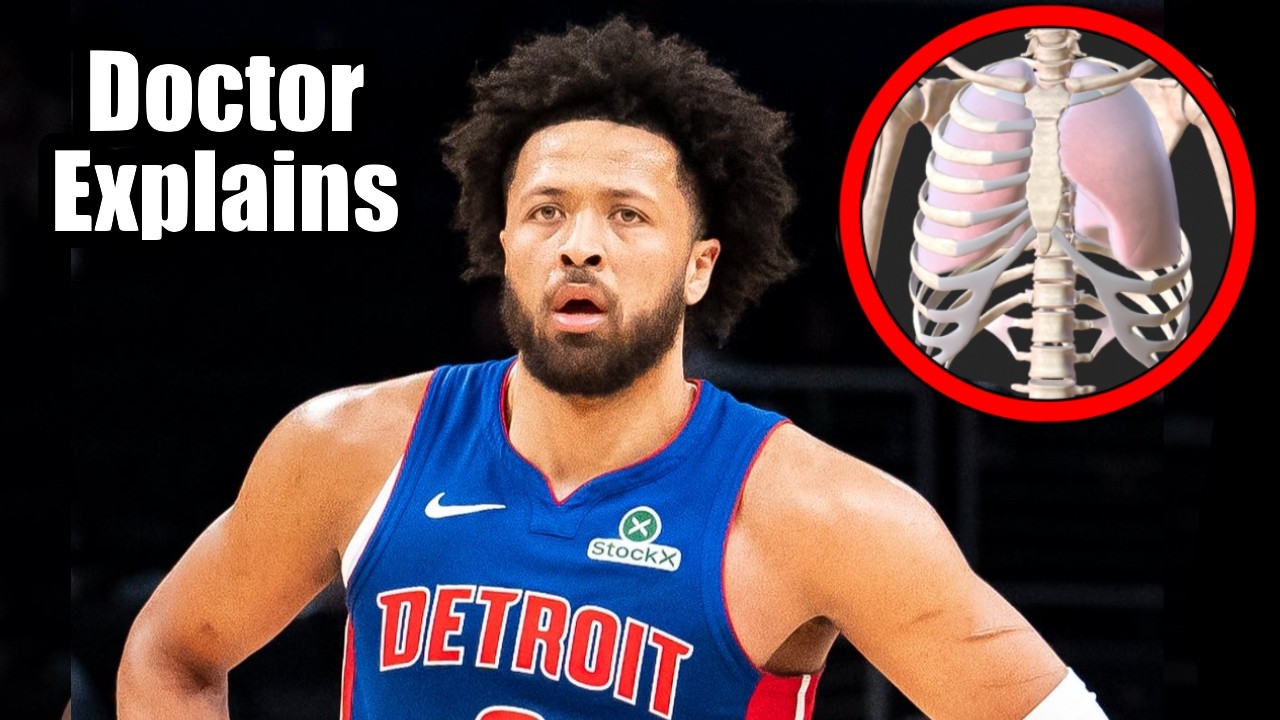 Cade Cunningham Lung Collapsed After This Painful Play - Doctor Explains