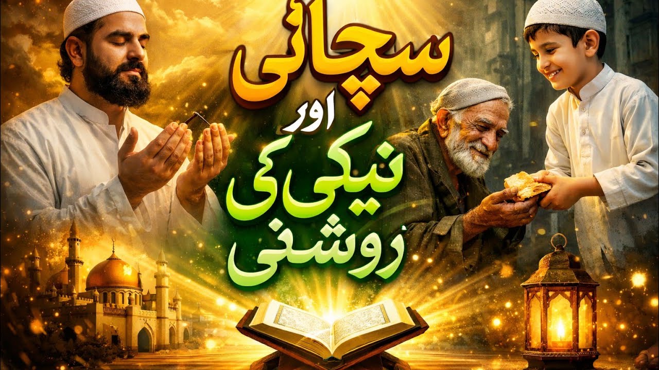 سچائی اور نیکی کی روشنی | Sachi aur Naiki ke Roshni | سبق آموز اسلامی کہانی