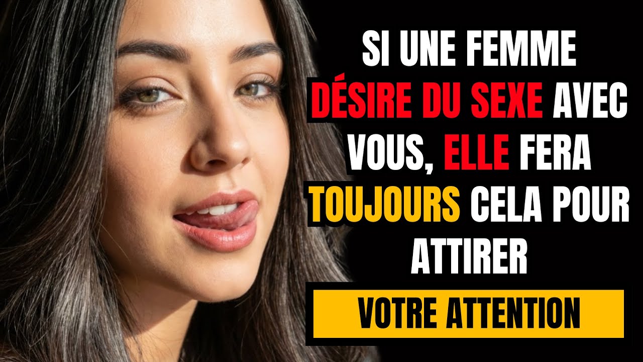 Une femme qui désire de l’INTIMITÉ avec vous fera TOUJOURS CELA pour attirer votre attention