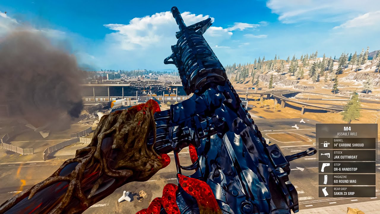 Call of Duty: Warzone Solo Win M4 Gameplay PS5 PRO(No Commentary)