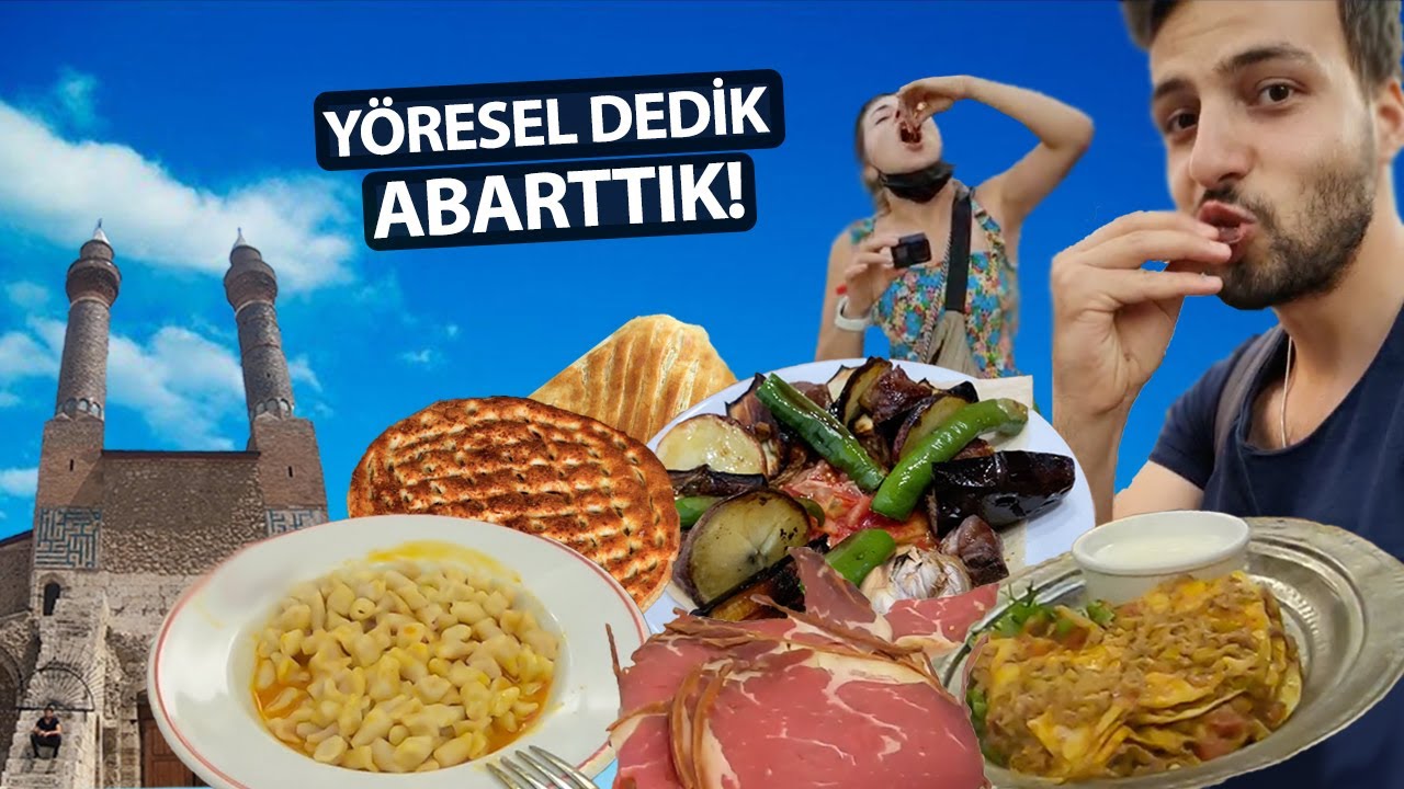 MEŞHUR YÖRESEL yemekler derken yine DÜNYAYI yedik! - Tokat, Sivas ve Kayseri Rotası Türkiye Turu 2