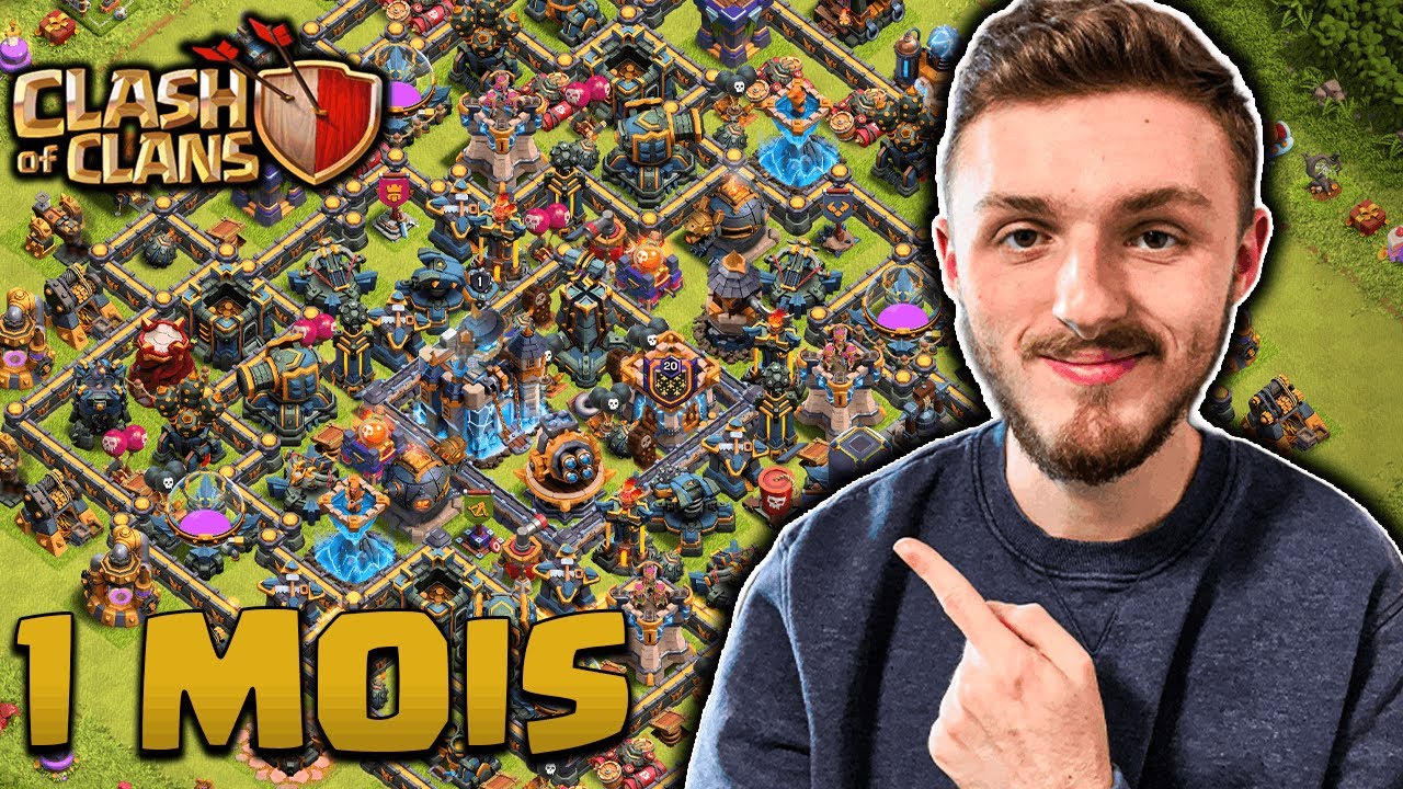 L'HDV 18 après 1 MOIS ! Clash of Clans