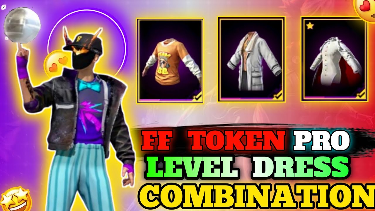 FF Token Dress Combination 2025 🔥 || FF Token Dress Combination No Top Up 👑
