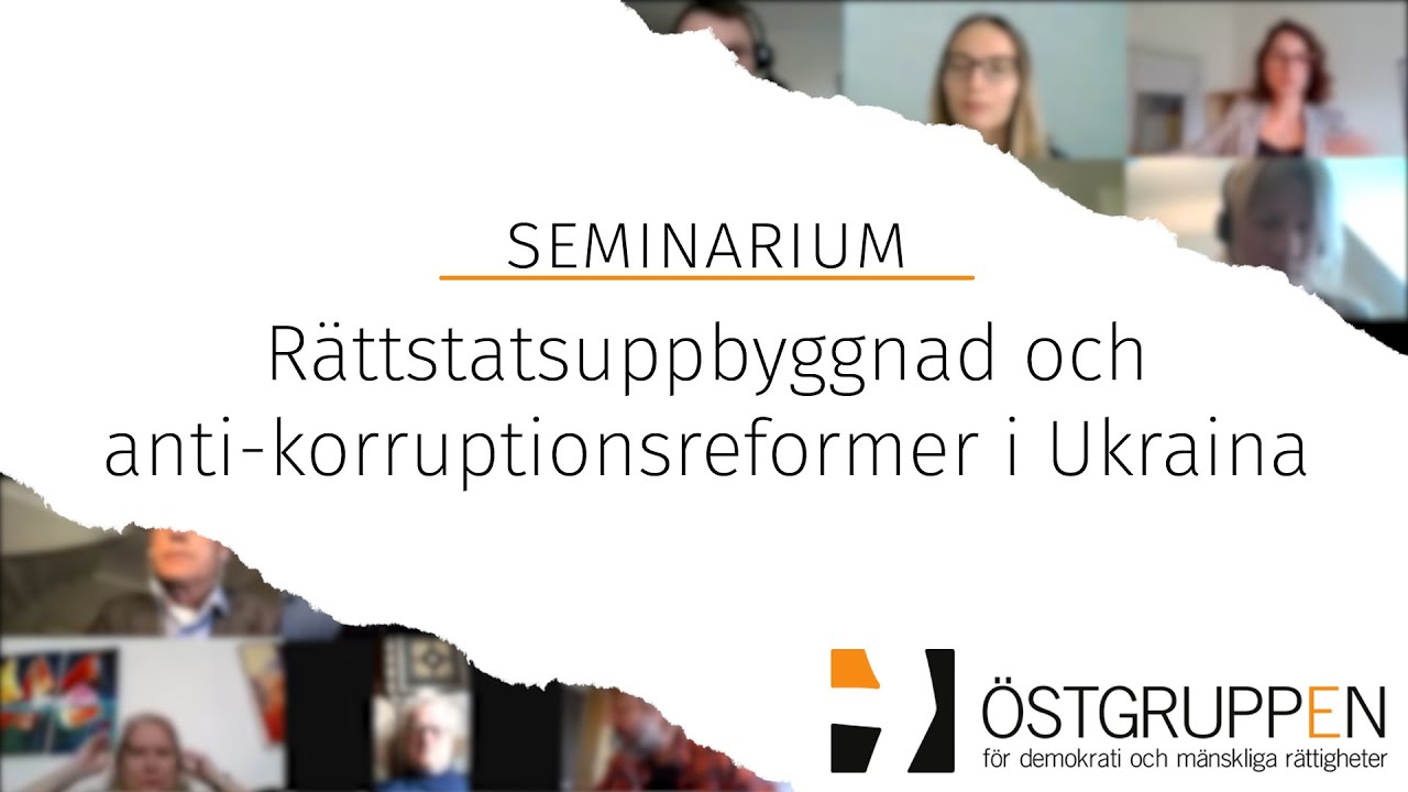 The Rule of Law and Anti&ndash;Corruption Reforms in Ukraine