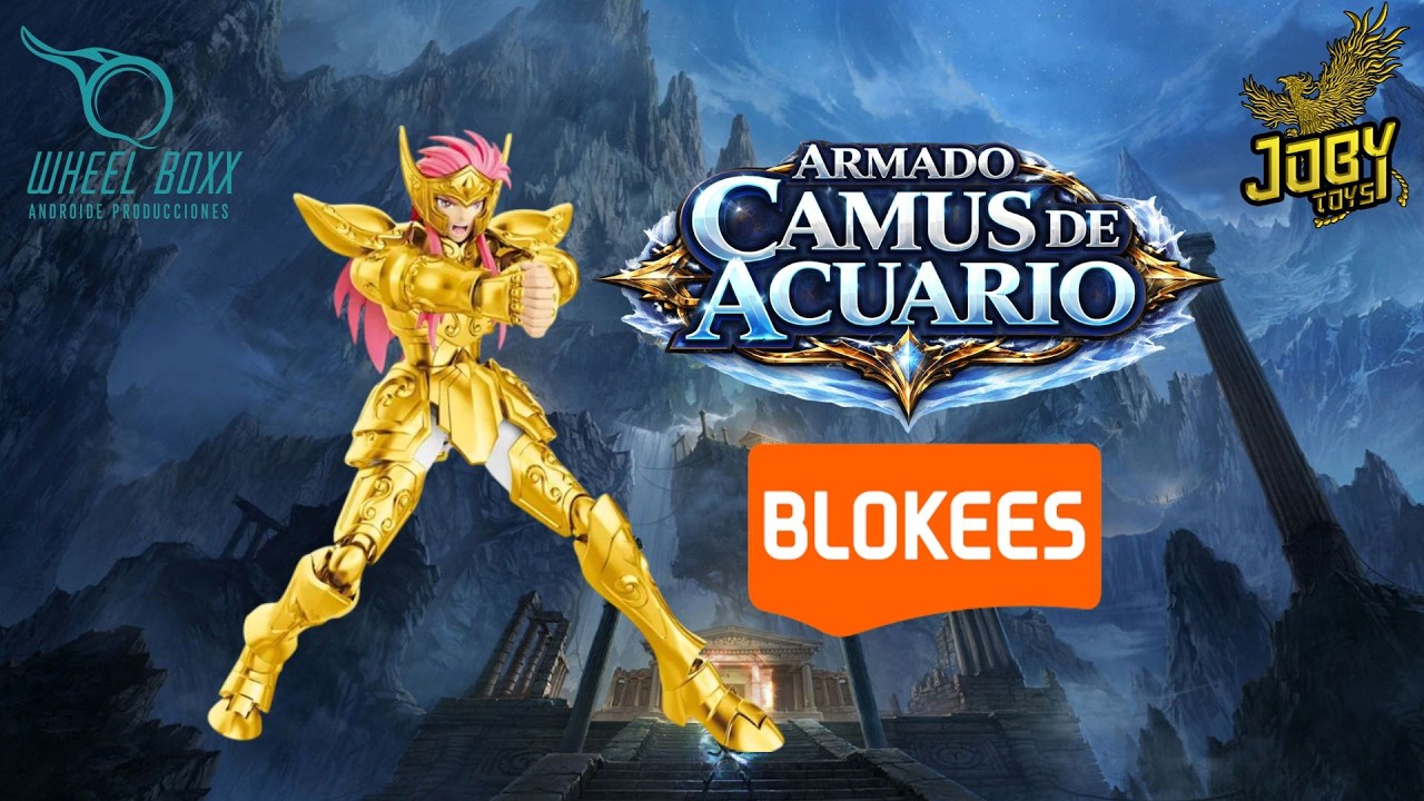 ✅Camus de Acuario Blokees - ¿La mejor linea de Saint Seiya? 🤔