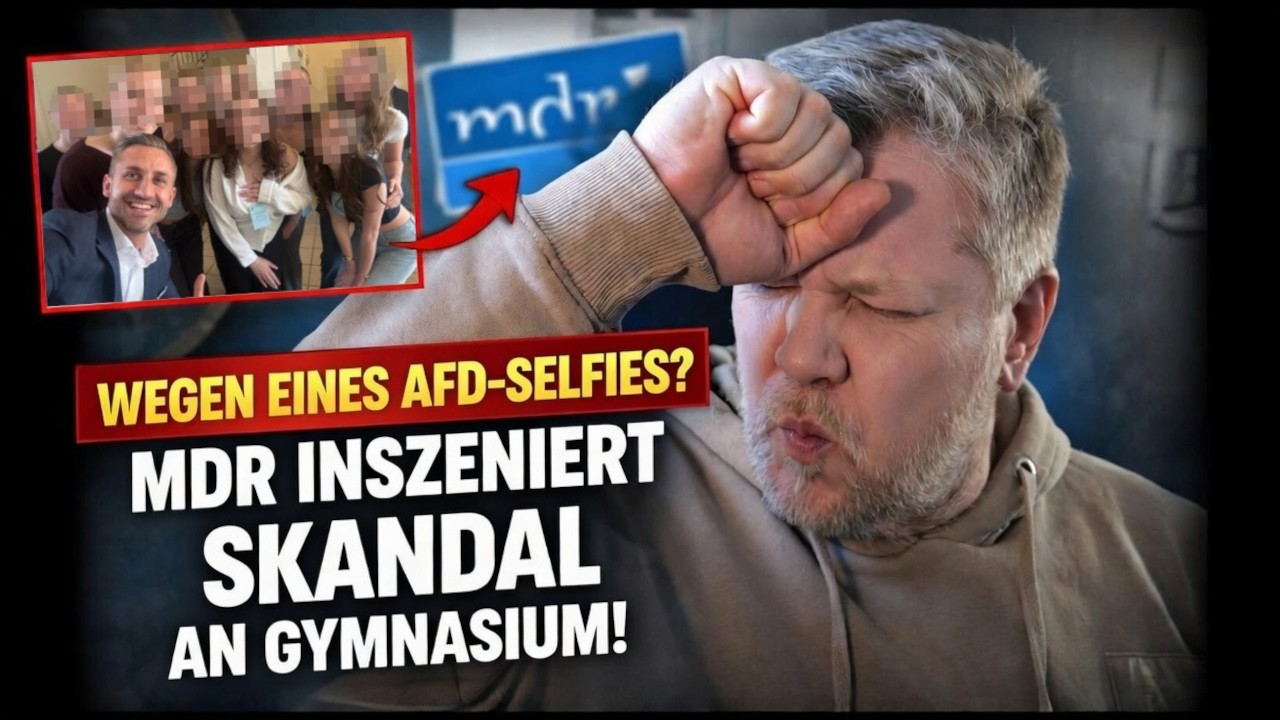 Unglaublich: MDR inszeniert Skandal wegen Schüler Selfie mit Ulrich Siegmund!