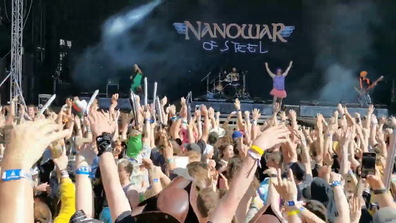 Nanowar of Steel - 04 Il cacciatore della notte - live in Metalfest Pilsen, June 03, 2023