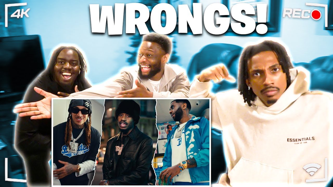 АМЕРИКАНЦЫ РЕАКЦИЯ НА D-BLOCK EUROPE - WRONGS ПРИ УЧАСТИИ LIL TJAY!