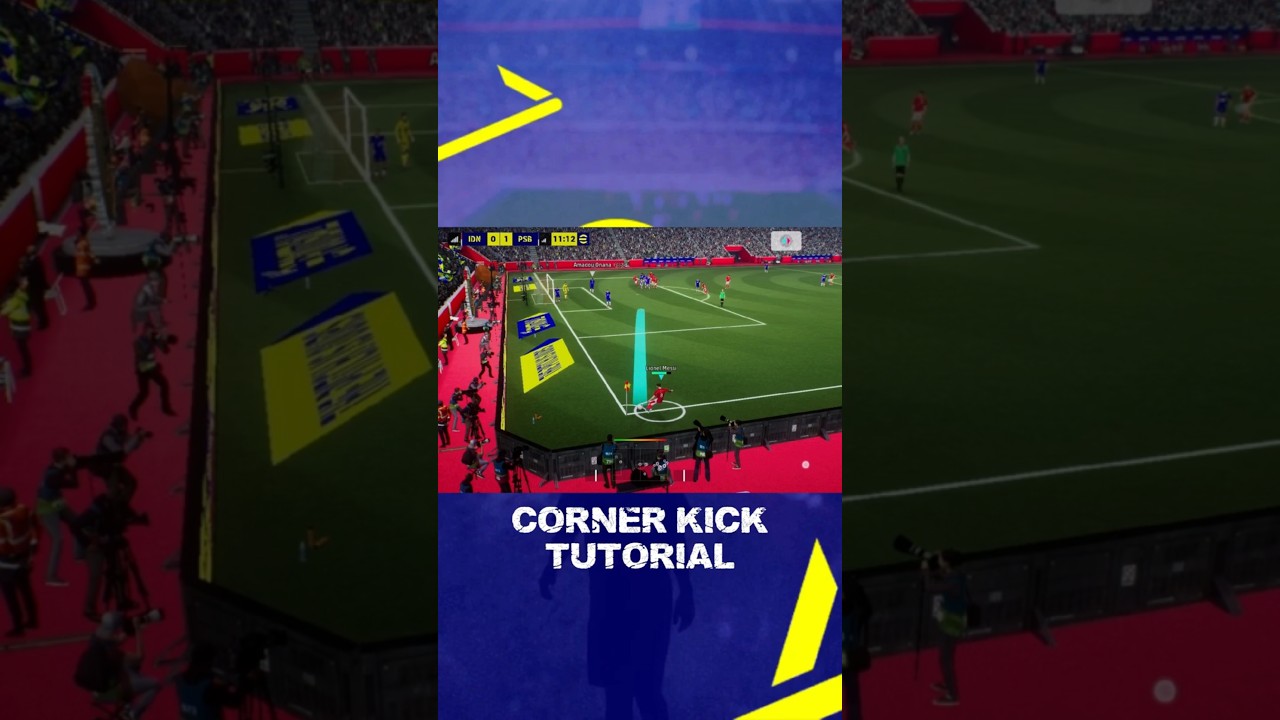 Corner Kick Tutorial eFootball 2026 mobile 