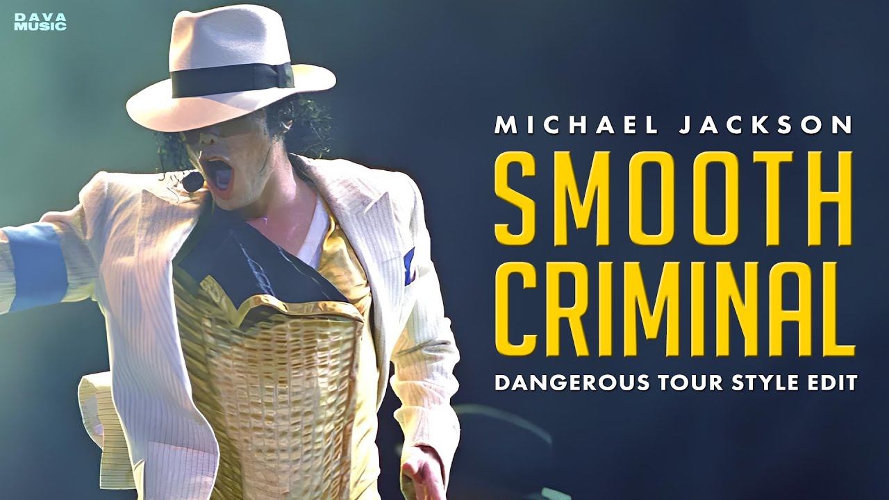 Michael Jackson - Smooth Criminal | DavaMusic's Live Edit Dangerous Tour Style (4K Video Mix)