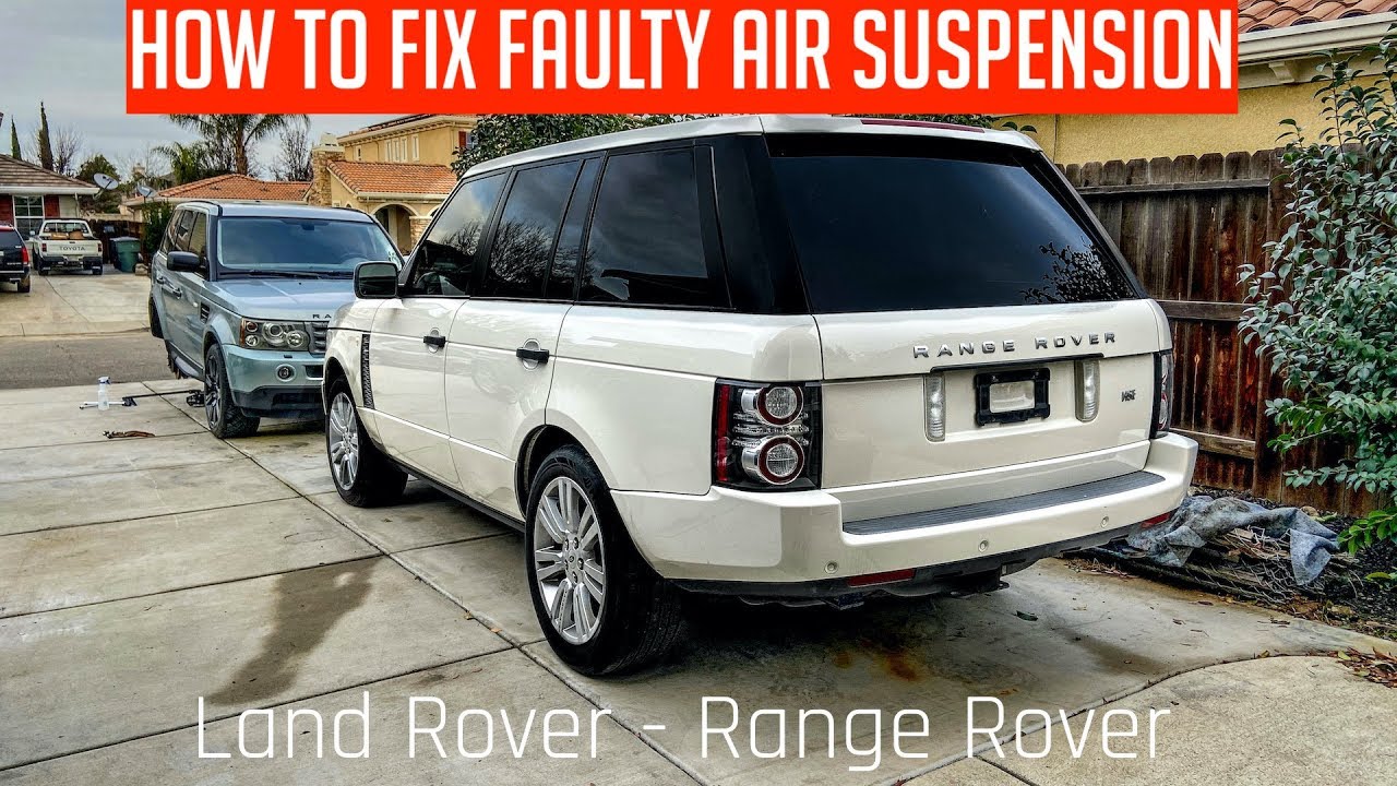 Устранение неисправностей пневматической подвески Range Rover | Как отремонтировать подвеску на L...